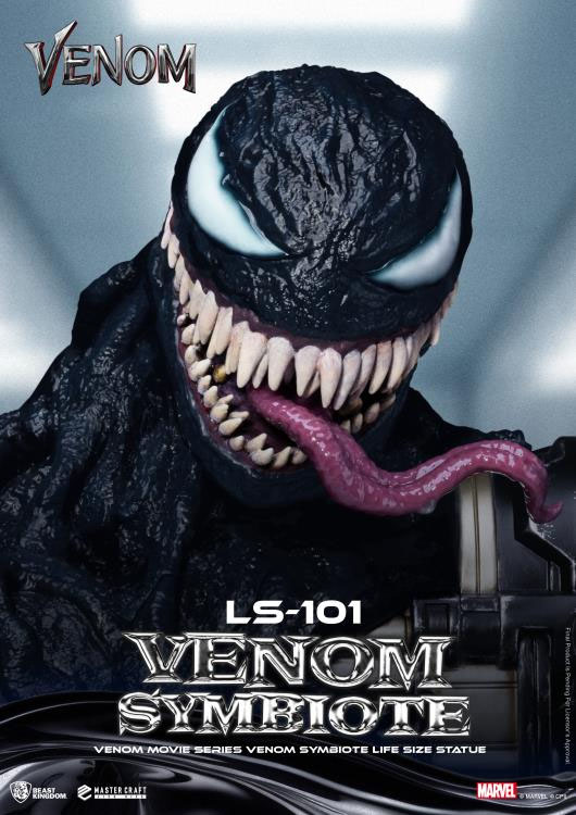 Beast Kingdom Marvel LS-101 Venom Movie Series Venom Symbiote Life Size Statue